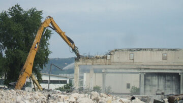 DEMOLIZIONE E RICOSTRUZIONE DI UN OPIFICIO INDUSTRIALE IN CHIETI SCALO B